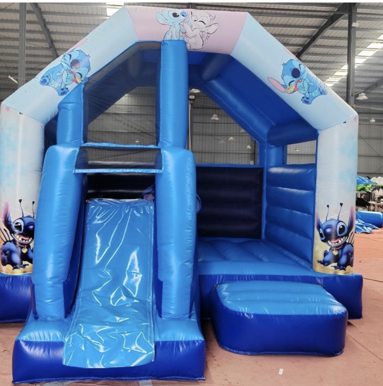 inflatable slide castle outdoor