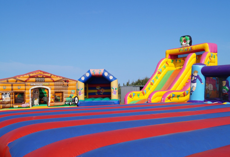 bouncy castle children party