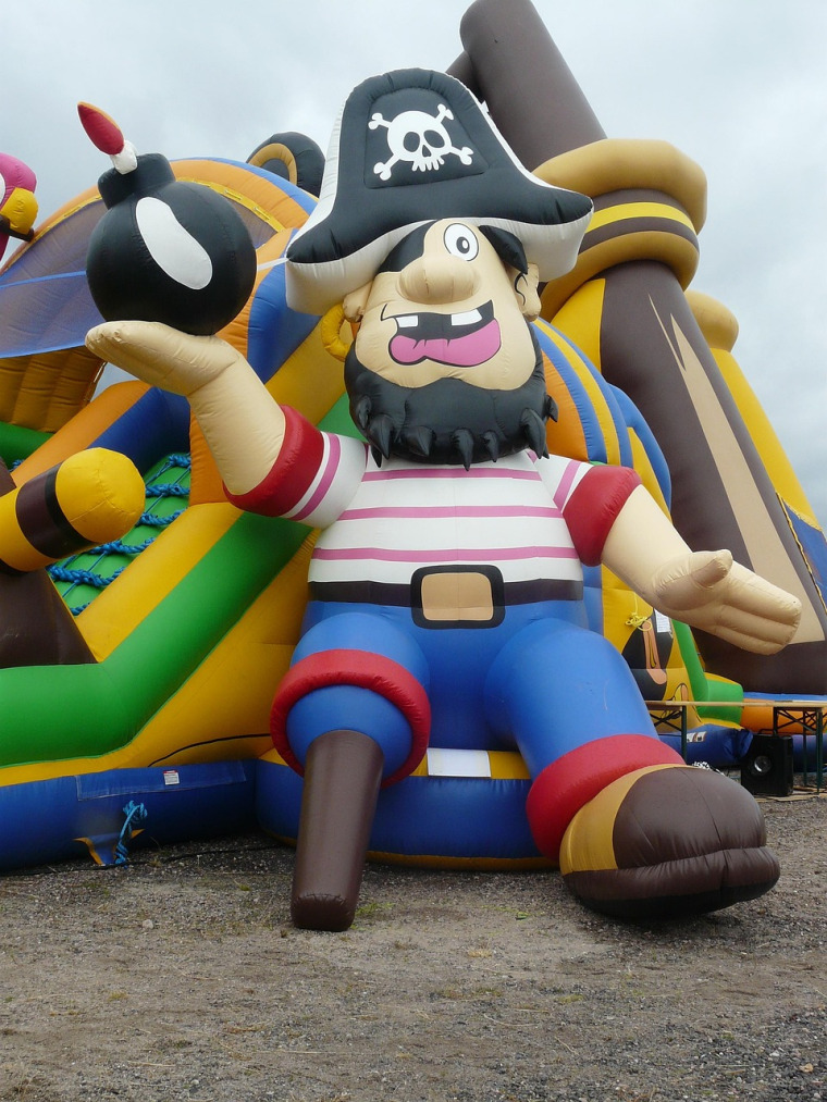 bouncy castle children party